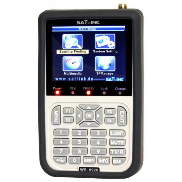 Satfinder WS 6926 DVB-S/S2 Unicable