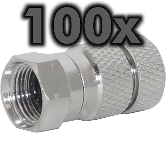 F-, 8.2mm, FF-0/8WP, 2xDichtung, 100 Stück