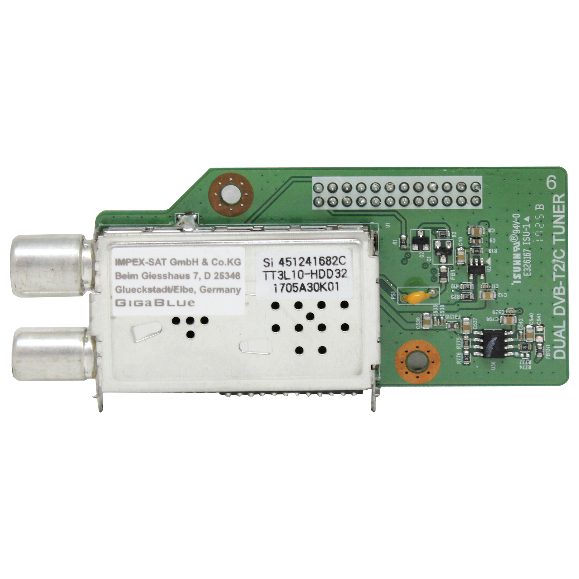 Gigablue Dual DVB-T2/C Tuner