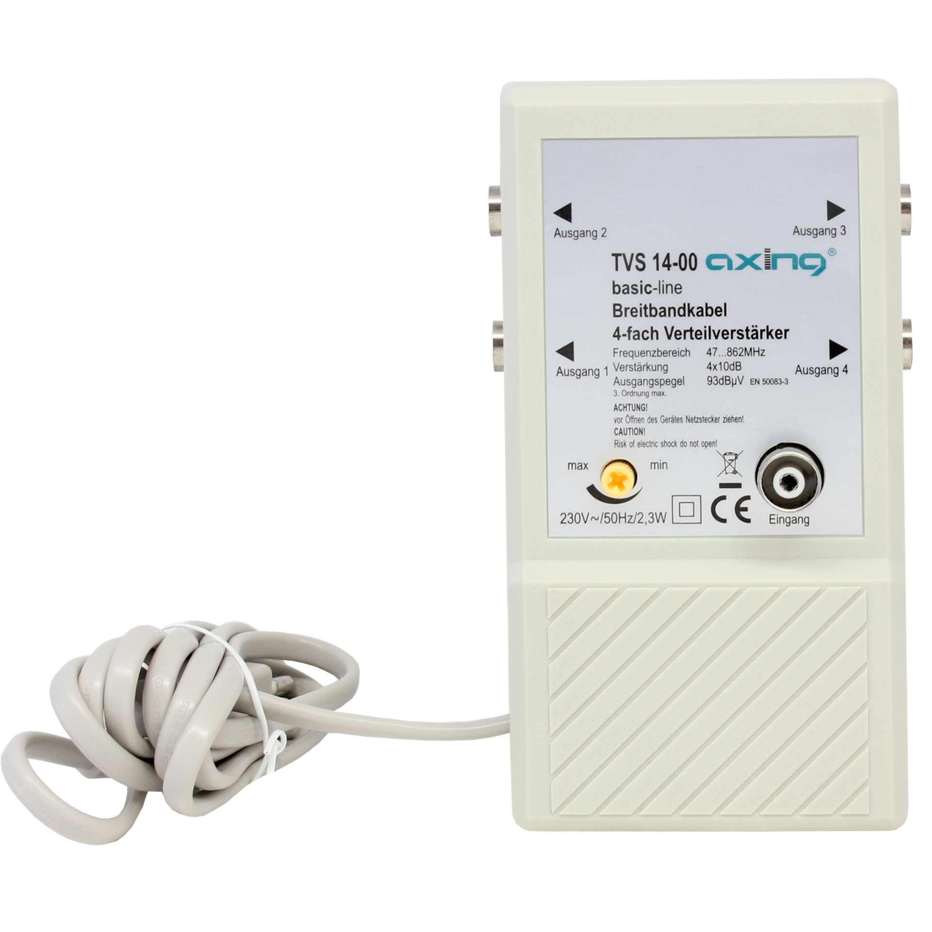 Axing TVS 14-00 Verstärker 4fach