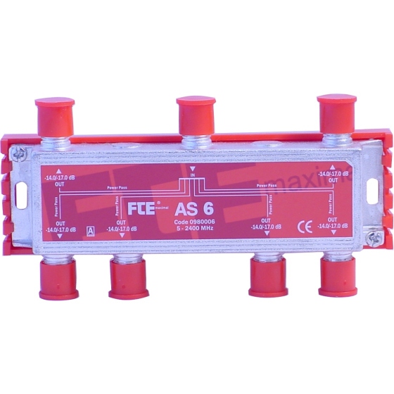 Splitter, SV-600F, 6-fach