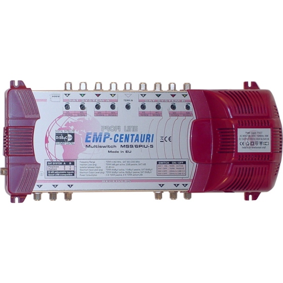 9x 6, EMP, MS9/6PIU-5 Profiline