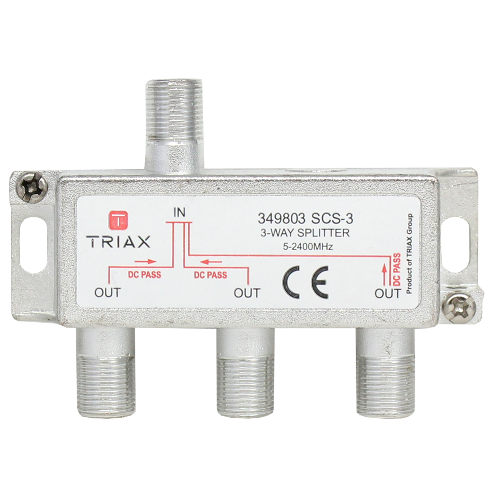 Splitter, SCS3, 3-fach