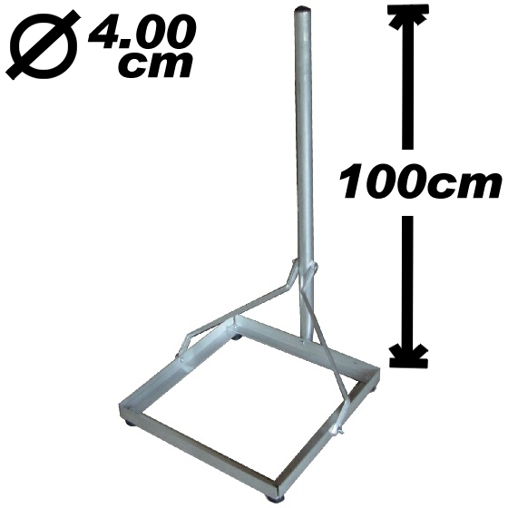 Standfuß, 100cm, 40mm, No. V, Alu