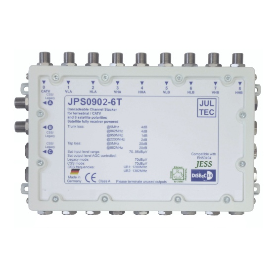 9x 2, Jultec, JPS0902-6T