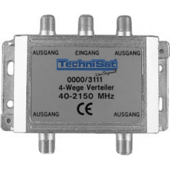 Splitter, TS, 4-Wege Verteiler, Art.3111