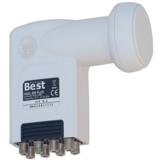 Best Octo, 0.1dB, HQDL 808 Plus, 40mm