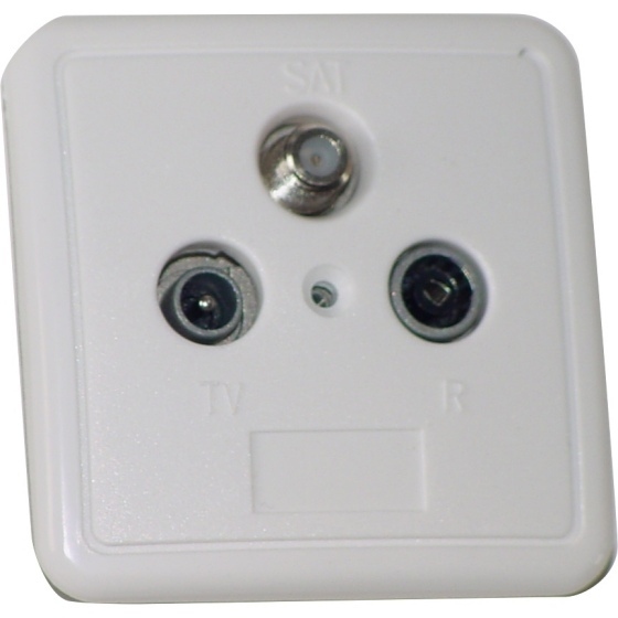 Antennendose, SAT/TV/Radio