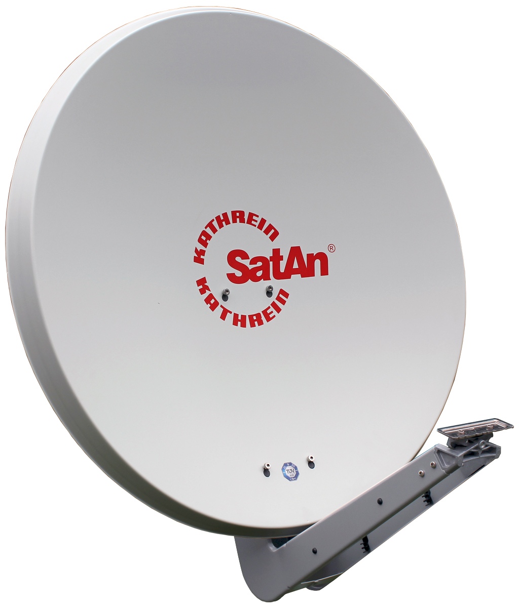 0,90m, Kathrein, Alu, hellgrau