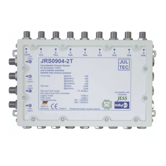 9x 4, Jultec, JRS0904-2T