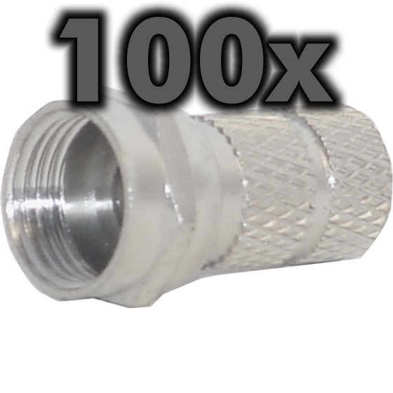 F-, 6.6mm, FF-1, 100 Stück