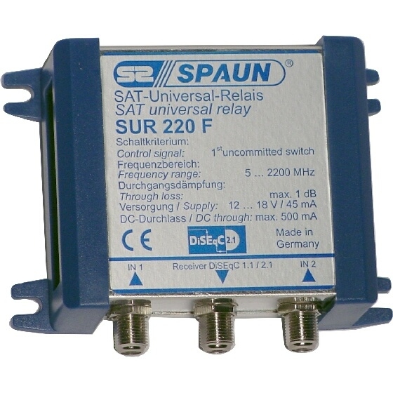 Relais DiSEqC Spaun SUR-220