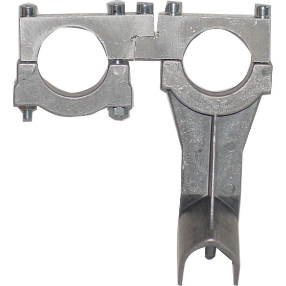 Feedhalter 2-fach x°, Fuba, Alu