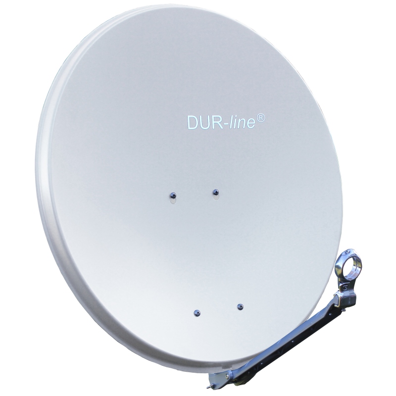 0,75m, Dura, Alu, hellgrau, Select