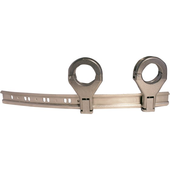 Feedhalter 2-fach x°, Gibertini/ Hirschmann, Stahl, Modul