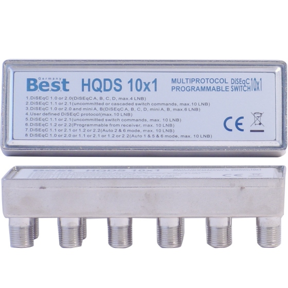 Relais DiSEqC 10 x 1 Best, WSG