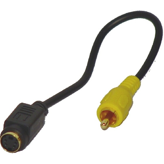 Adapter: Hosidenkuppl./ RCA-Stecker