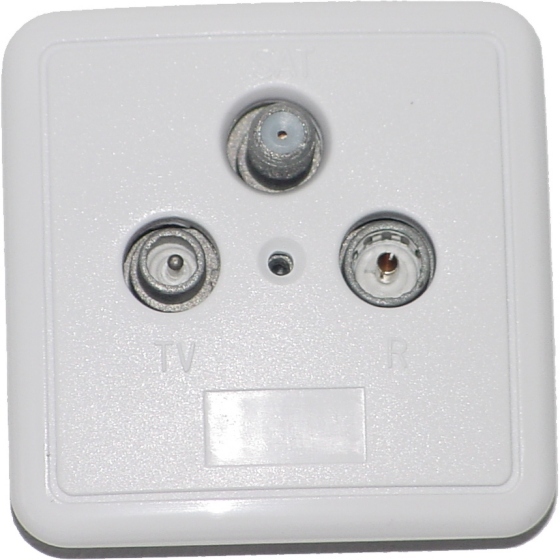 AntennenDurchg.dose, SAT/TV/RADIO,Unterp.,EN50494