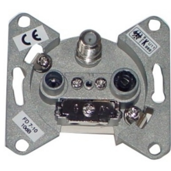 Antennendose, SAT/TV/RADIO