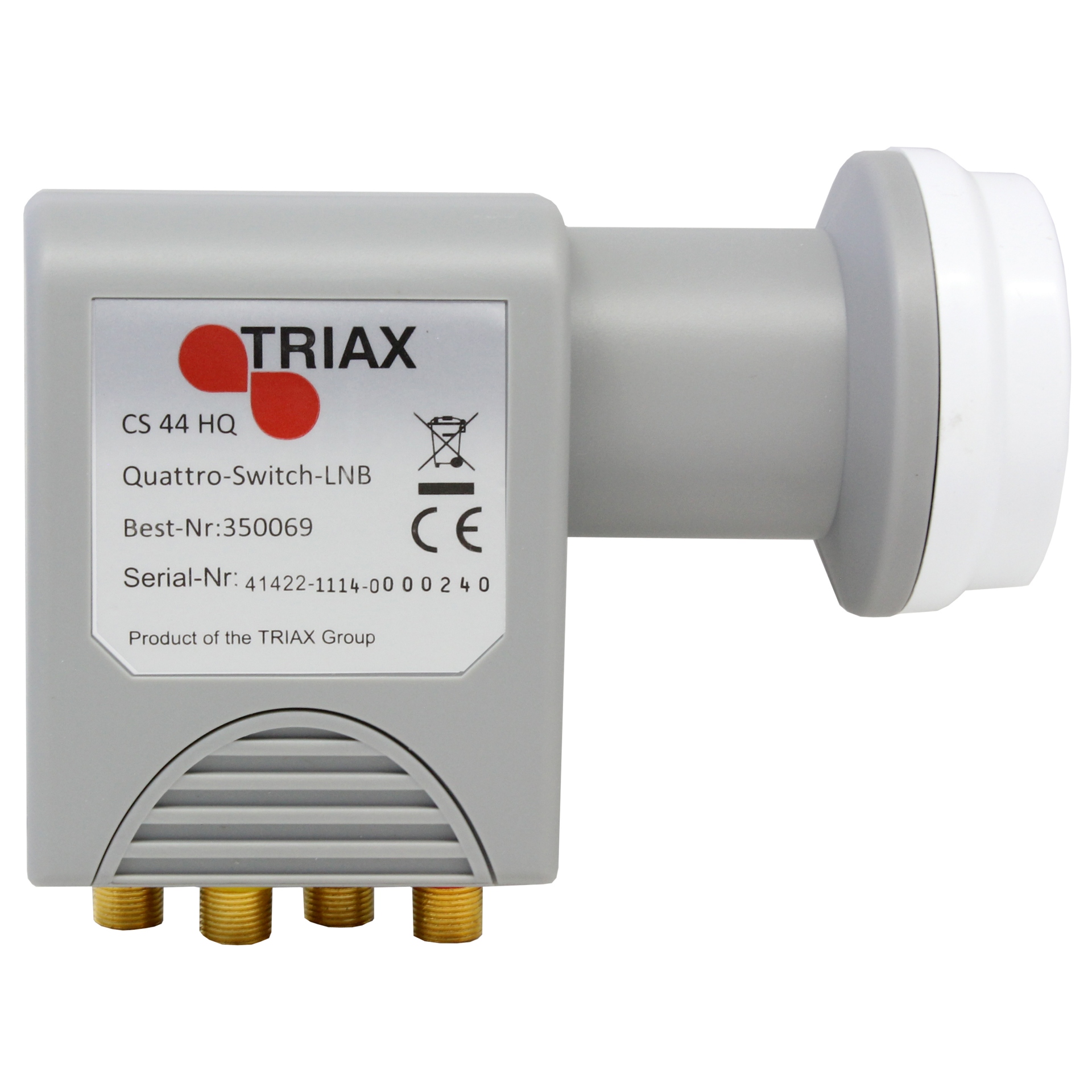 Hirschmann/Triax CS 44 Hq Quad-Switch LNB
