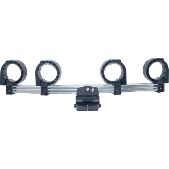 Feedhalter 4-fach x°, Triax,  Alu