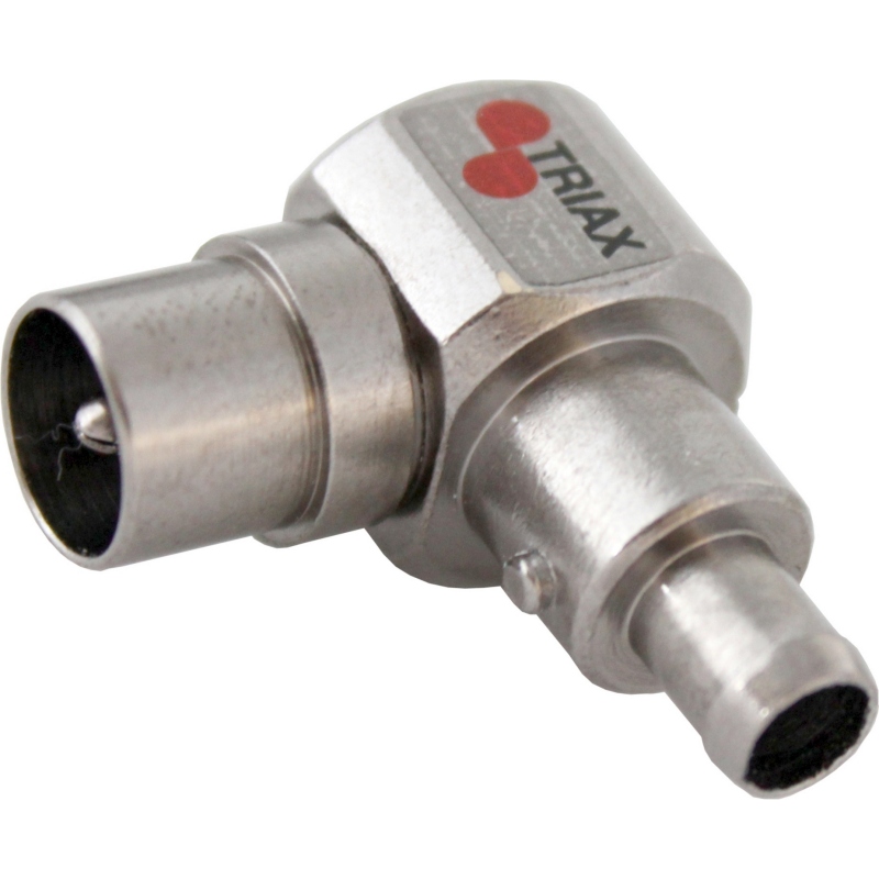 Winkelstecker IEC, Klasse A+, Triax, KOSWI4