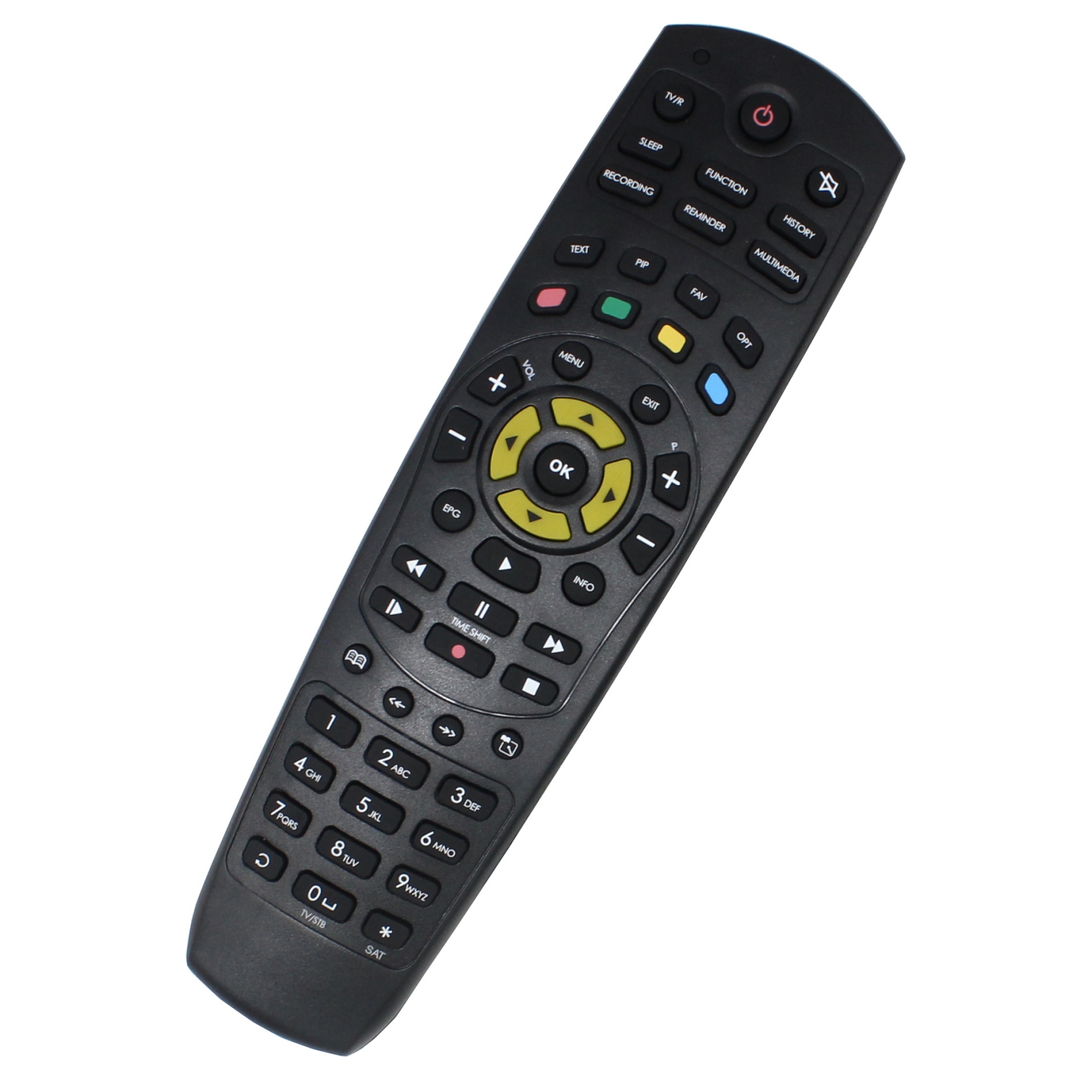 Elanvision EV 8000 Fernbedienung schwarz  / Opensat 7200