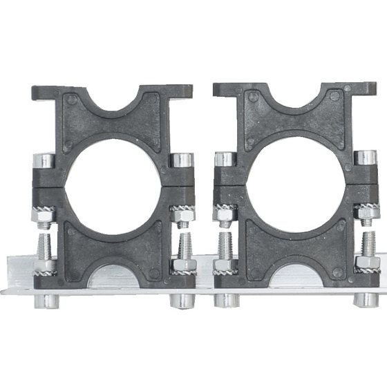 Feedhalter 2-fach x°, universal, Kunststoff 24/40