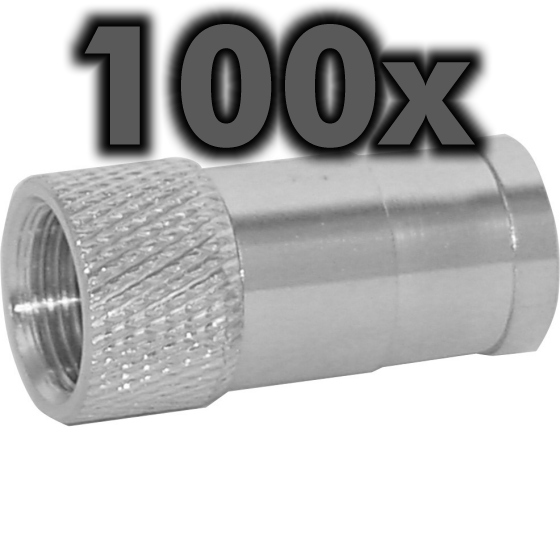 F-, 7.0mm, FF-S0i, Push-on, 100 Stück