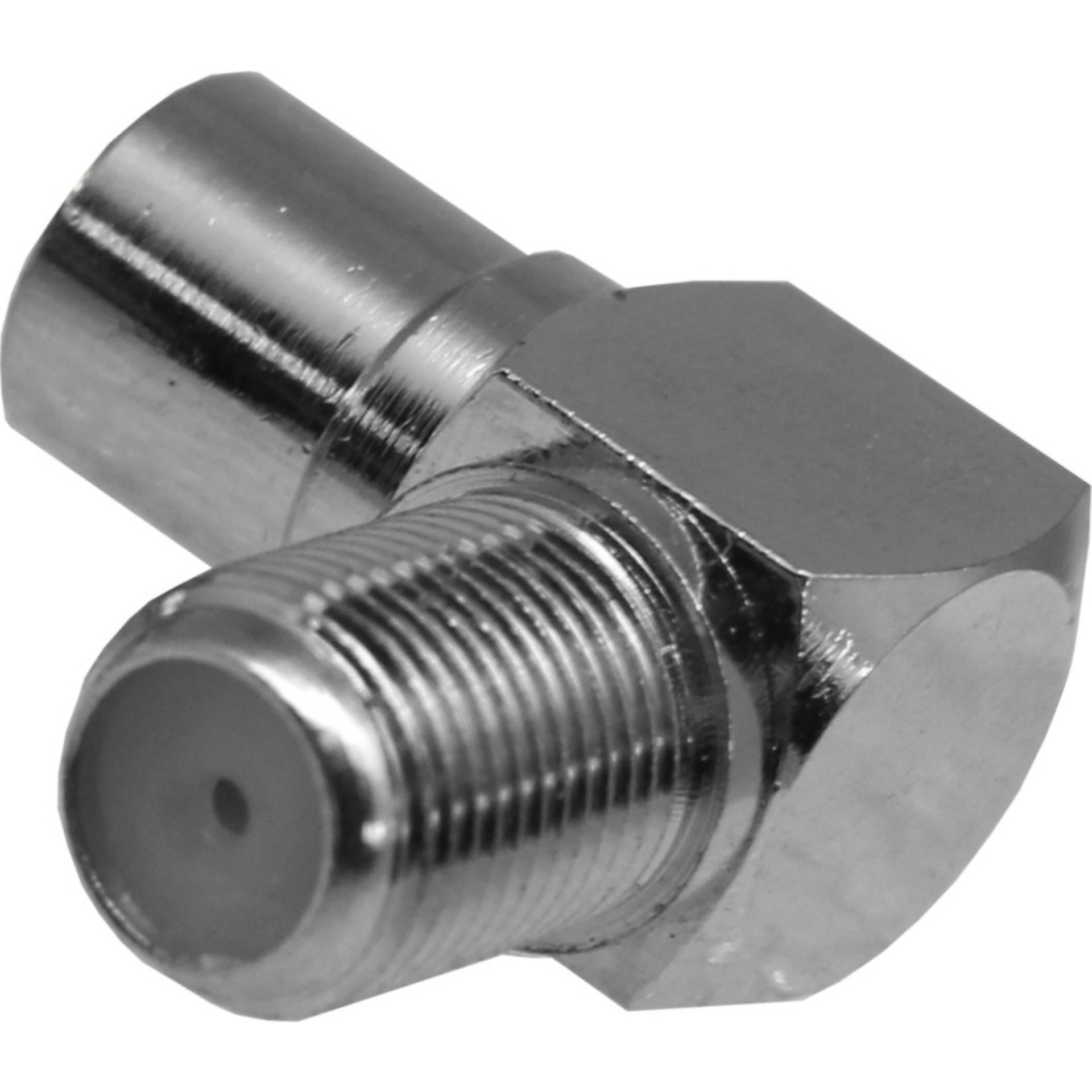 Winkelkupplungsstecker F-St zu IEC-Kupp