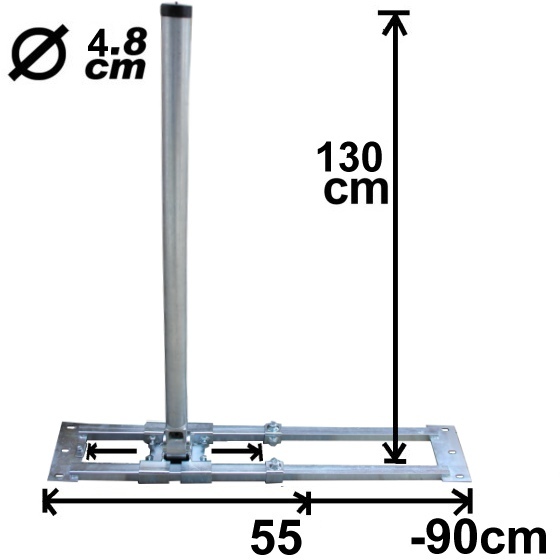Dachsparrenhalter, Stormsafe N1000, 48mm