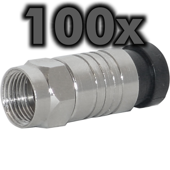 Kompression, F-Stecker, FFQ3 (8.2), (VE-100)