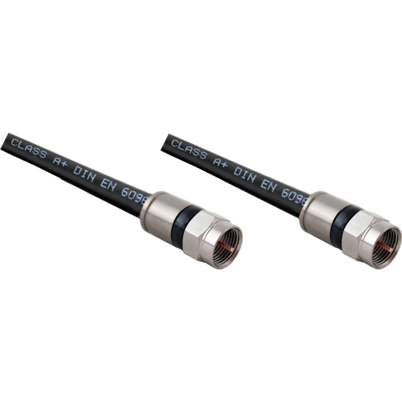 Koaxkabel, 120dB, 6.8mm, 3xSchirm., Class A+, 1,50m