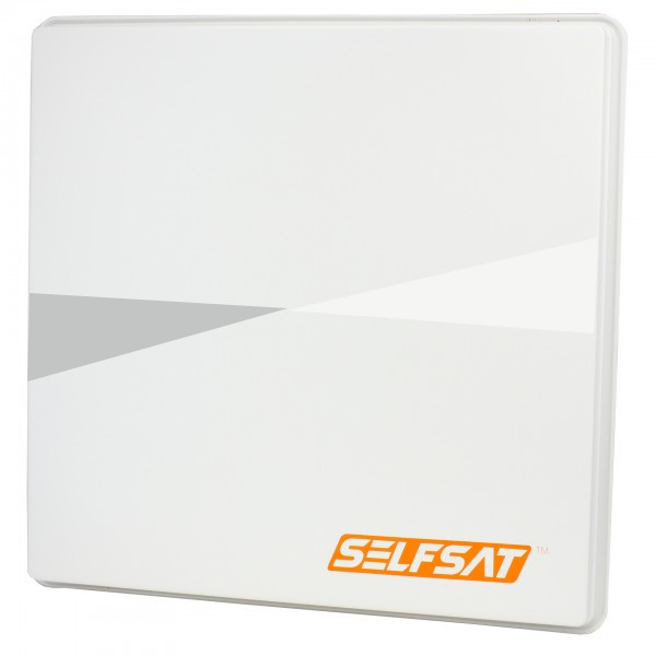 0,52m, Selfsat Kunst hellgrau, H50M